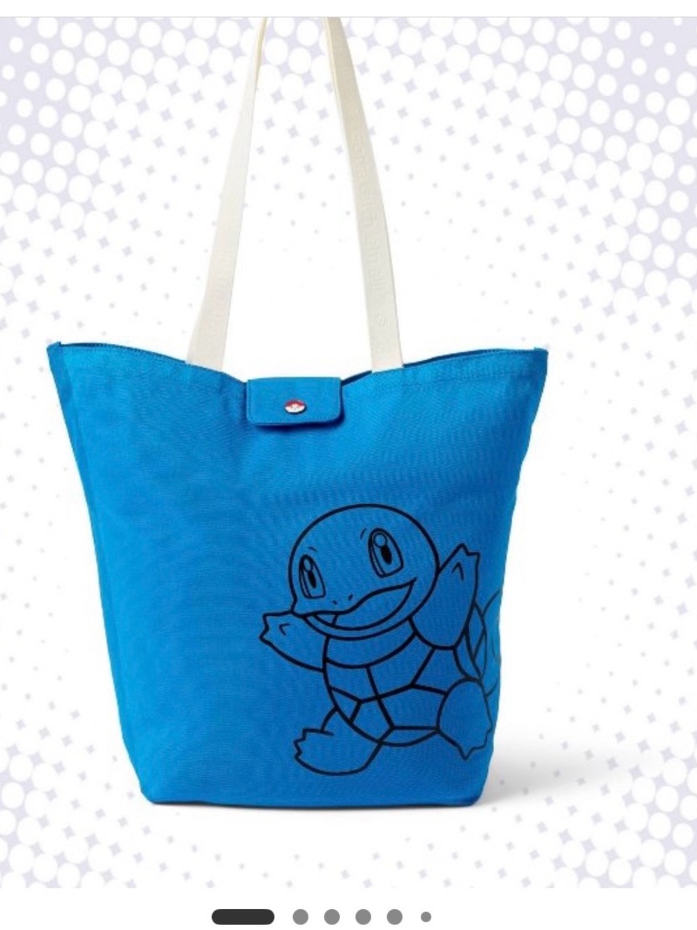 NWT Target x Pokemon Squirtle blue tote